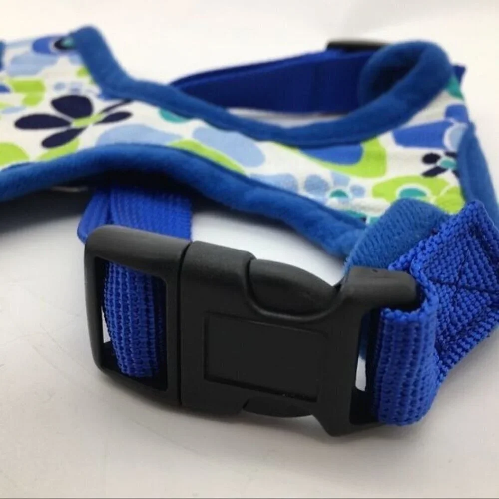 Dog Harness Casual Canine Mod Print Pet Collar Size Medium 16”-22” NEW